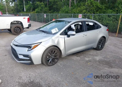 2025 Toyota Corolla Se из США, поврежденный, VIN 5YFS4MCE0SP235308